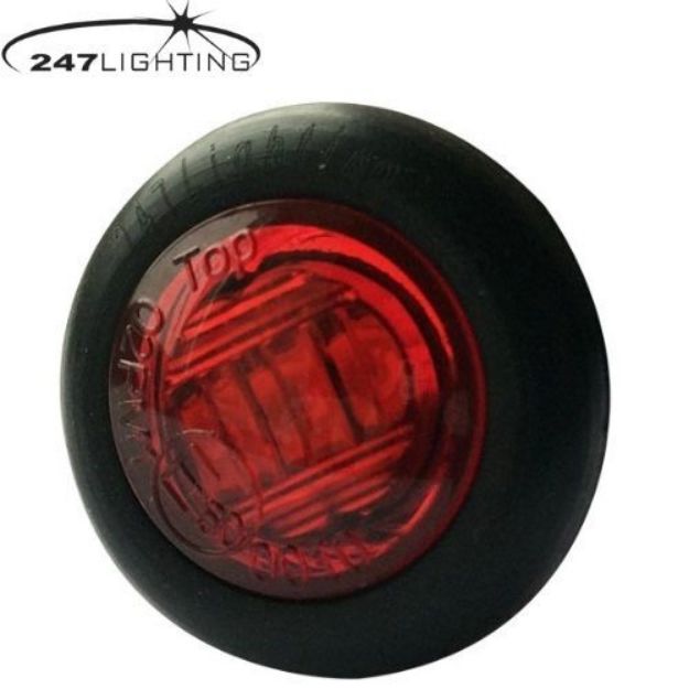 Picture of 247 SIDE MARKER LED 10/30V .75" RED ROUND